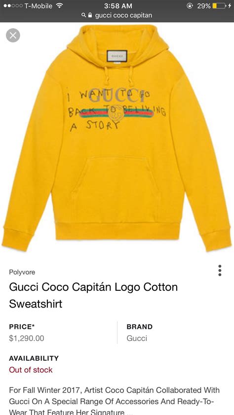 gucci coco hoodie rick owens reddit